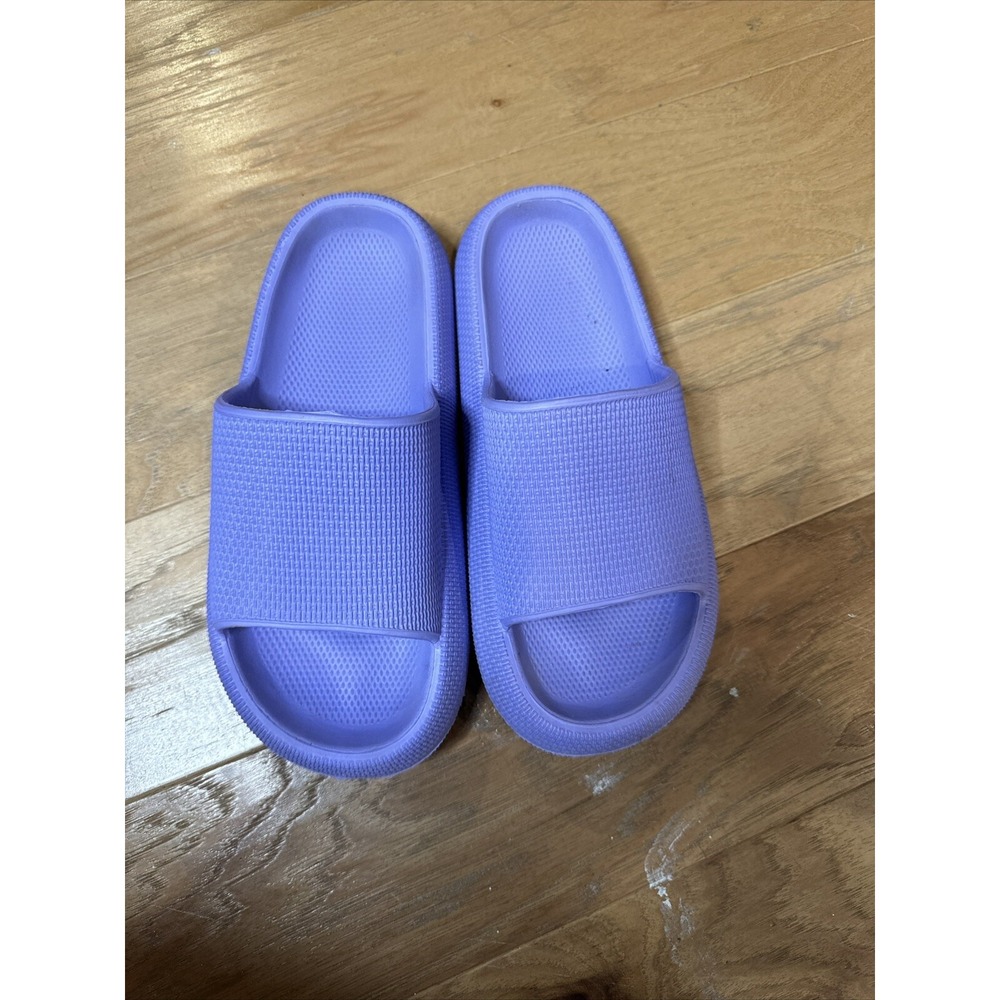 Purple Slides Sandals WomenCasual comfortable Size 9/10 Beach Shoes
